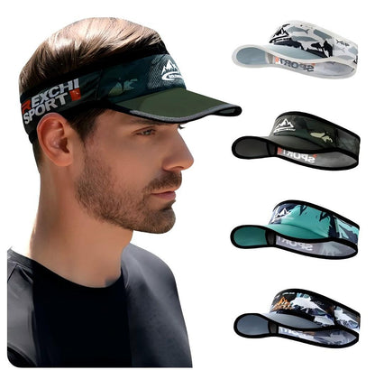 Ultra-Cooling Stretchy Visor–Lightweight Mesh Visor for Men and Women - BPRunning