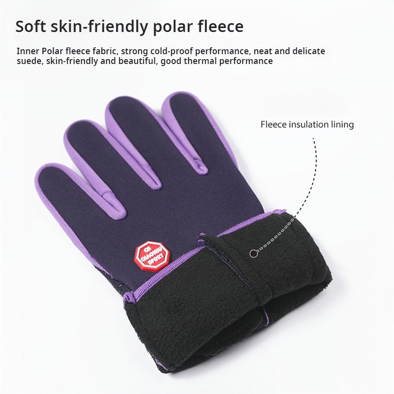 Unisex Autumn/Winter Running Gloves - Waterproof, Windproof, Touchscreen - BPRunning