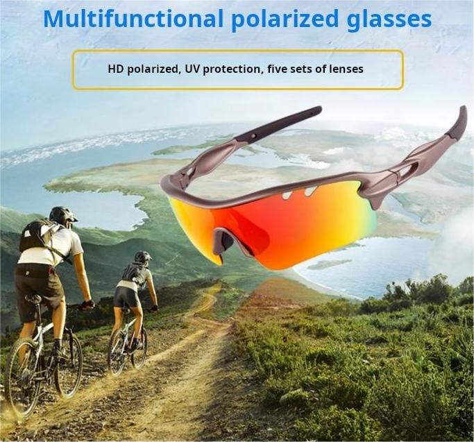 Polarized Running Sunglasses with 5 Lenses - BPRunning